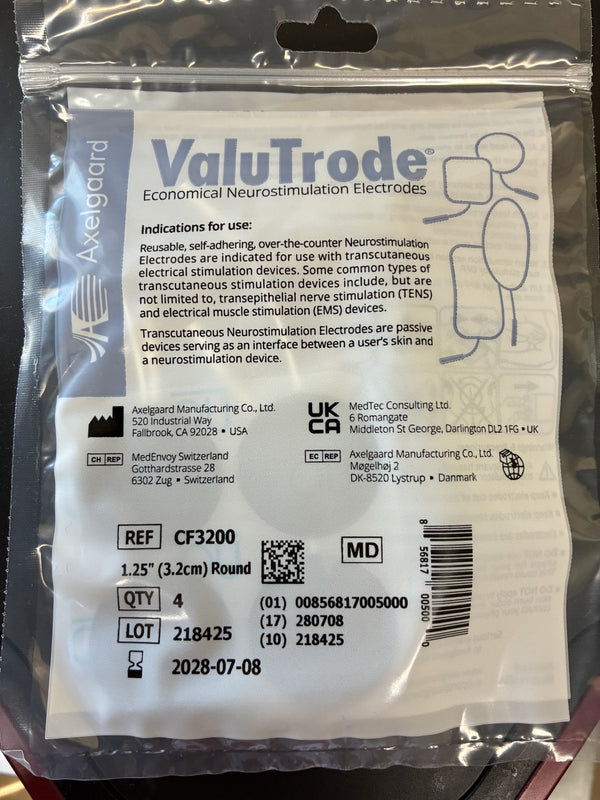 Axelgaard Valutrode® Electrodes 1.25
