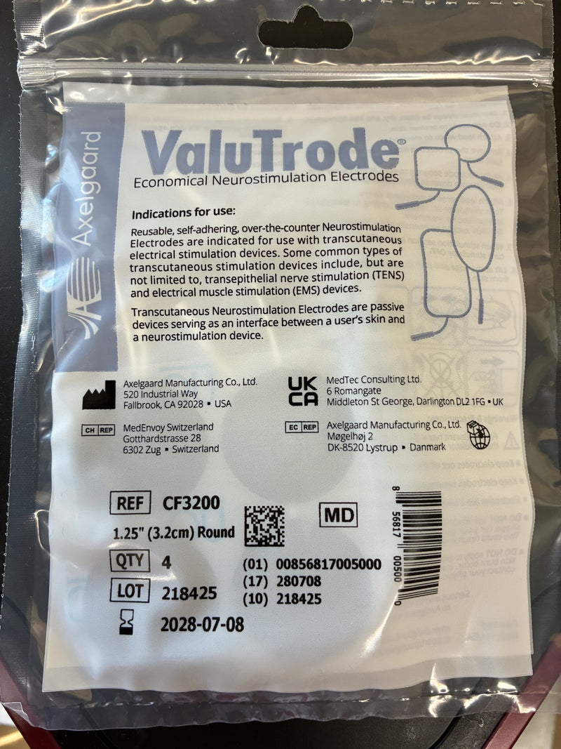 Axelgaard Valutrode® Electrodes 1.25