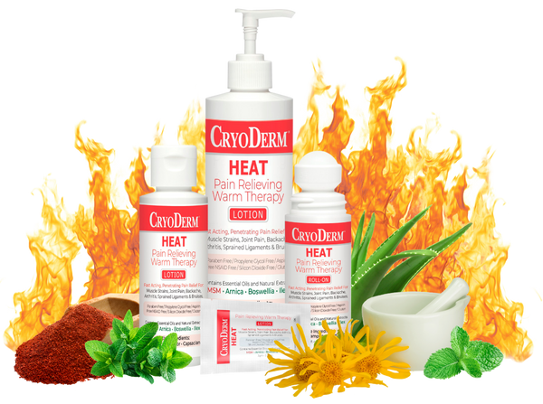 CryoDerm® Heat Pain Relieving Products