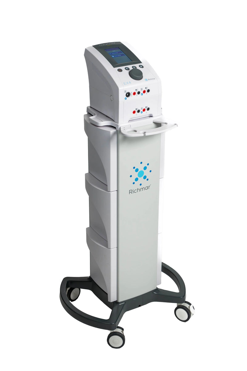 TheraTouch™ EX4 Clinical Electrotherapy System with Therapy Cart