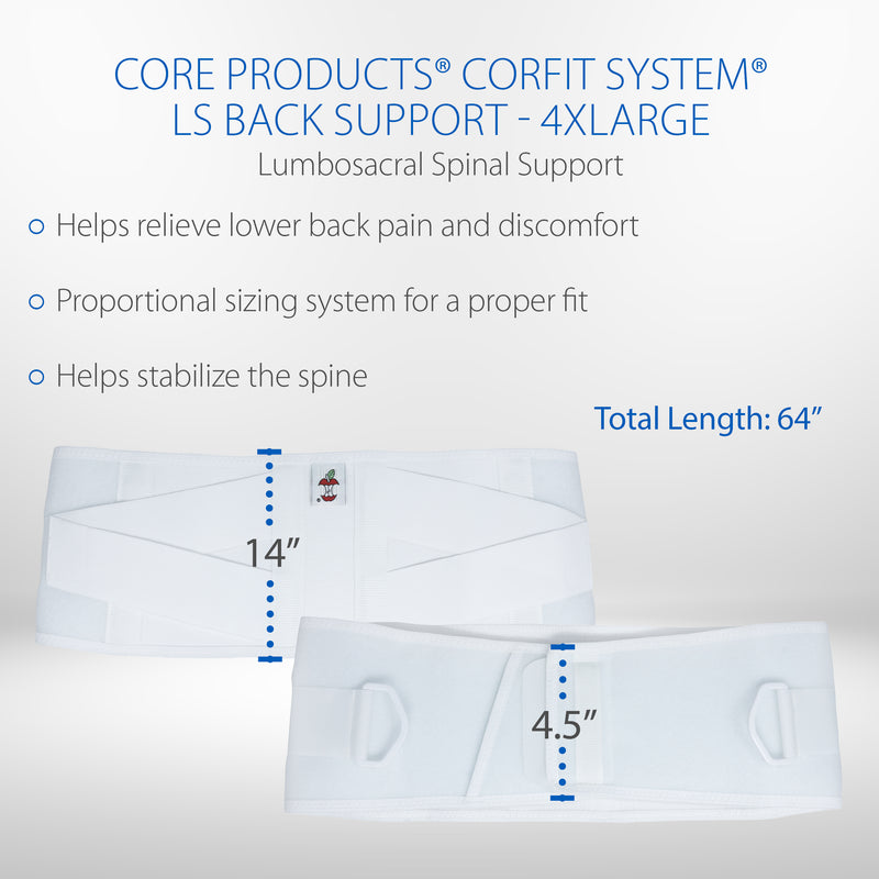 CORFIT LS BACK SUPPORT - 4X-LARGE