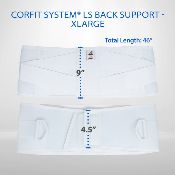 CORFIT LS BACK SUPPORT X-LARGE