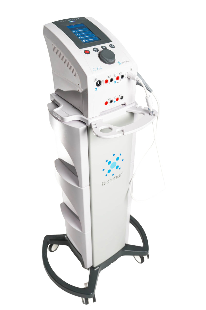 TheraTouch™ CX4 Clinical Electrotherapy and Ultrasound System with Therapy Cart