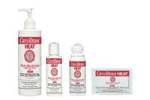 CryoDerm® Heat Pain Relieving Products