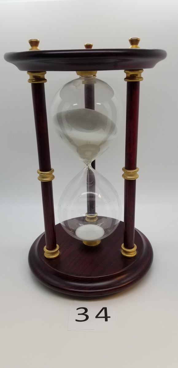 Wooden Hourglass